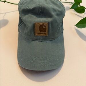 Carhartt Dusty Olive Cap with Logo Patch